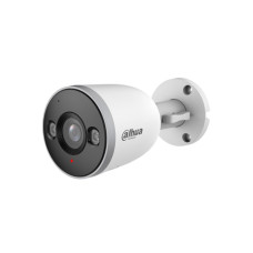 Camera supraveghere exterior IP WiFi 6 cu iluminare duala Dahua F5D-IL-0280B, 5 MP, 2.8 mm IR/lumina alba 30 m, detectie AI persoane/vehicule, microfon, Bluetooth, slot card