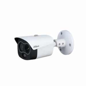 Camera supraveghere termica IP Dahua TPC-BF1241-T, 3.5/4 mm, 40 mK, 4 MP, clasificare om/vehicul, detectie fumat, IR 30 m, lumina alba, difuzor, slot card, PoE