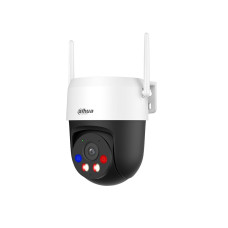 Camera supraveghere WiFi Exterior Dahua Active Defense PT P5AS‑PV, Pan/Tilt 360, WiFi 6, 5MP, Vedere nocturna, Detectie AI persoane/vehicule, Iluminare Duala, Urmarire automata, Pa