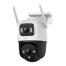Camera supraveghere IP WiFi cu lentila duala Imou Cruiser Dual PT Full-Color IPC-S7XP-10M0WED, 5+5 MP, 2x 3.6 mm, IR/lumina alba 30 m, microfon si difuzor, slot card, auto smart tr
