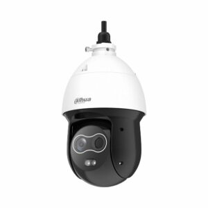 Camera supraveghere termica IP Speed Dome PTZ Dahua TPC-SD2241-B3F4-DW-S2, 4 MP, 3.5 - 4 mm, iluminare lumina alba 35 m, microfon si difuzor, alarma audio si luminoasa, slot card, PoE+