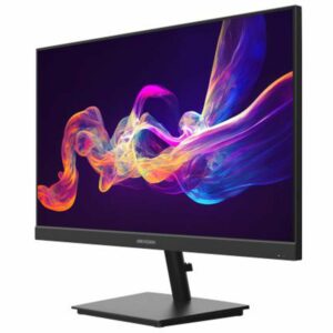 Monitor IPS Full HD E-LED Hikvision DS-D5024F2-AP2, 23.8 inch, HDMI, VGA, 14 ms, 100 Hz, audio out, suporta VESA