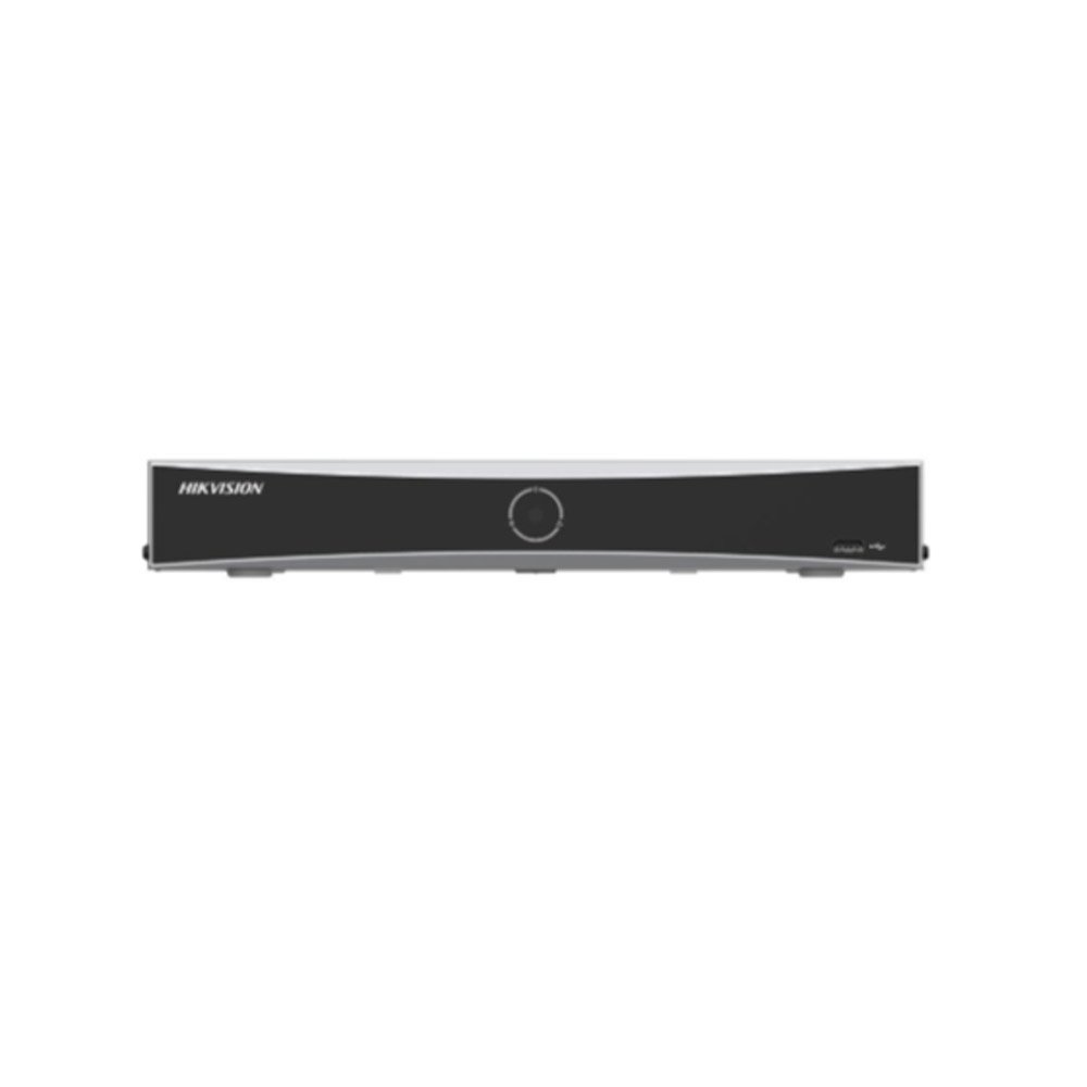 NVR cu 16 canale Hikvision AcuSeek DS-7616NXI-K1/VPRO, 12 MP, 160 Mbps, recunoastere faciala, protectie perimetrala, 1U