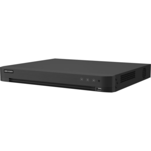 DVR AcuSense Hikvision IDS-7216HUHI-M2/XT, 5MP, 16 canale, audio prin coaxial, protectie perimetrala