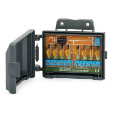 Splitter alimentare CCTV LZ-8, conector 5.5/2.1, 8 iesiri, cu protectie